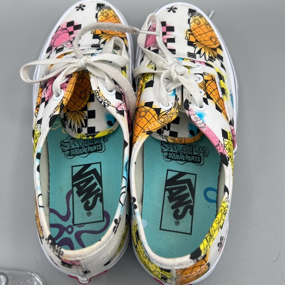 Vans Spongebob sneaker Airbrush men's shoes size mn-6.0,  wmn-7.5 - Picture 6 of 8